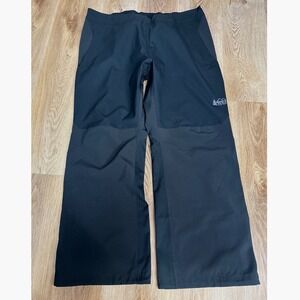REI (Black) Technical Hiking Waterproof Rain Pants Mens XL x 30L